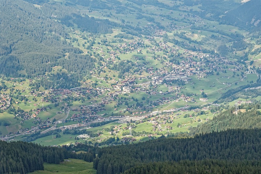 Rotsteckli Trail. Grindelwald. near Wengen. .