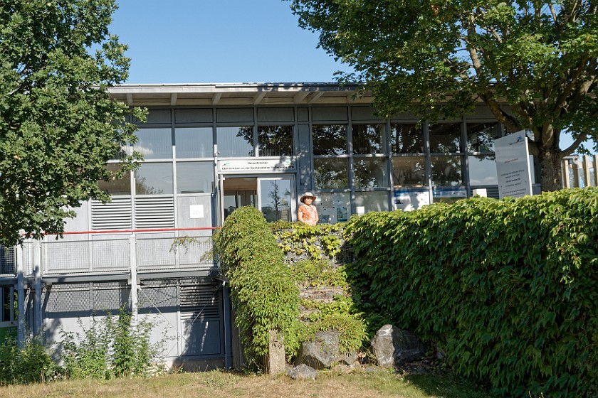 Geo Center at the KTB. Main building. Windischeschenbach. .