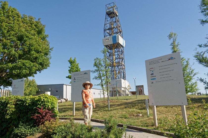 Geo Center at the KTB. Derrick. Windischeschenbach. .