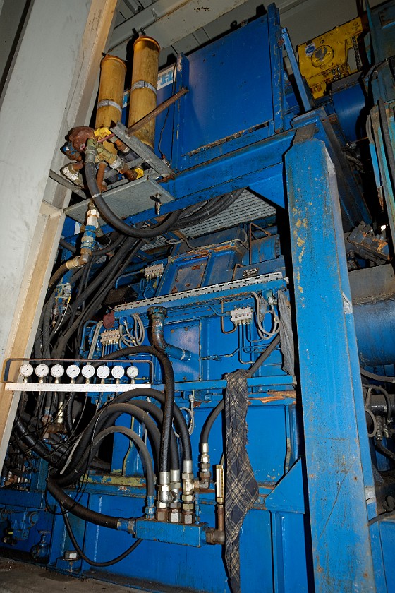 Geo Center at the KTB. Machine. Windischeschenbach. .