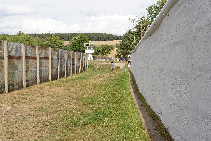 German Museum Mödlareuth . Border fortifications. Mödlareuth . .