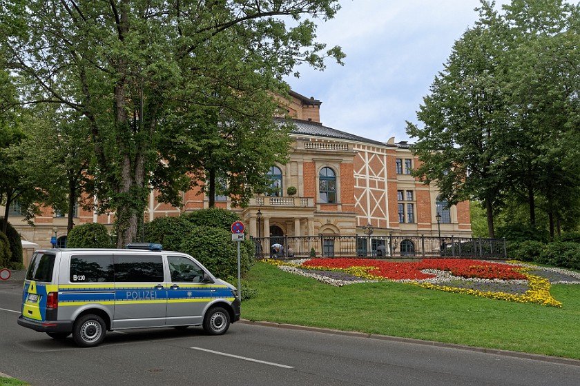Bayreuth Festival. Festival house. Bayreuth. .