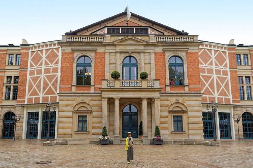 Bayreuth Festival. Festival house. Bayreuth. .