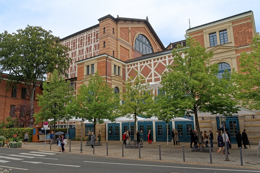 Bayreuth Festival. Festival house. Bayreuth. .