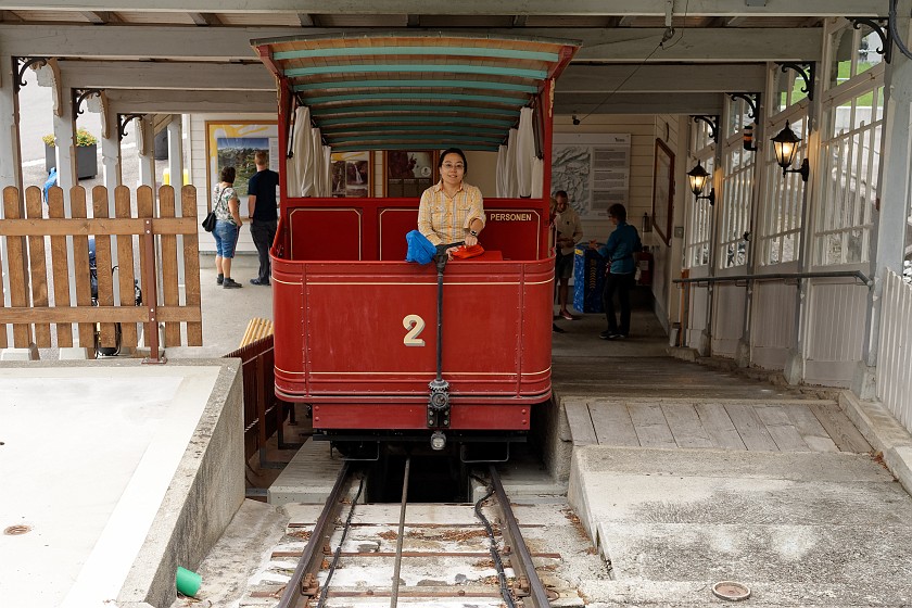 Reichenbach Falls. Funicular. Meiringen. .