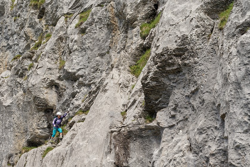 Tälli Via Ferrata. Climbing. Gadmen. .