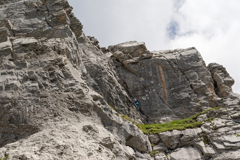 Tälli Via Ferrata. Climbing. Gadmen. .