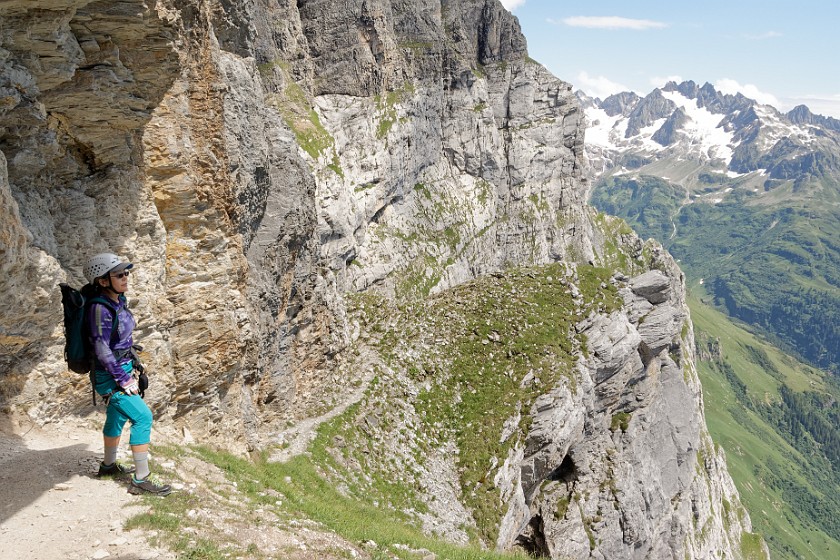 Tälli Via Ferrata. Rest. Gadmen. .