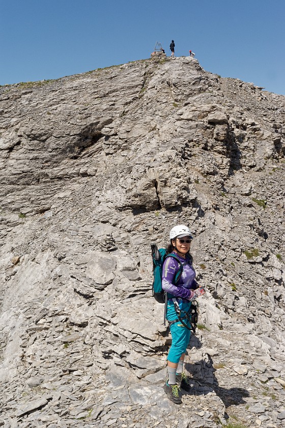 Tälli Via Ferrata. Climbing. Gadmen. .