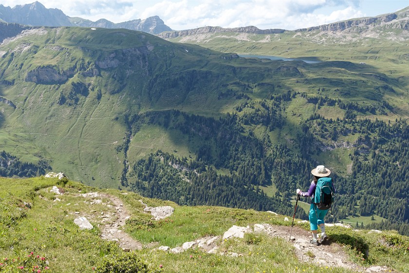 Tälli Via Ferrata. Hiking. Gadmen. .