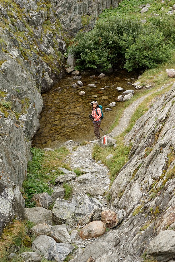 Trift Bridge Hike. Hiking. Gadmen. .