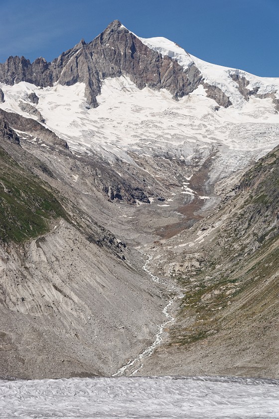 Aletsch Glacier. Sattelhorn. Grengiols. .