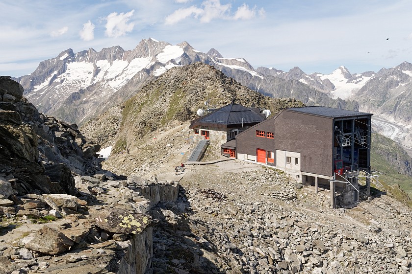 Aletsch Glacier. Eggishorn. Grengiols. .