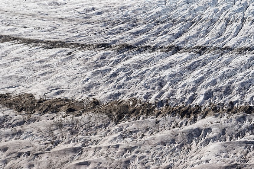 Aletsch Glacier. Close-up on the Aletsch glacier. Grengiols. .