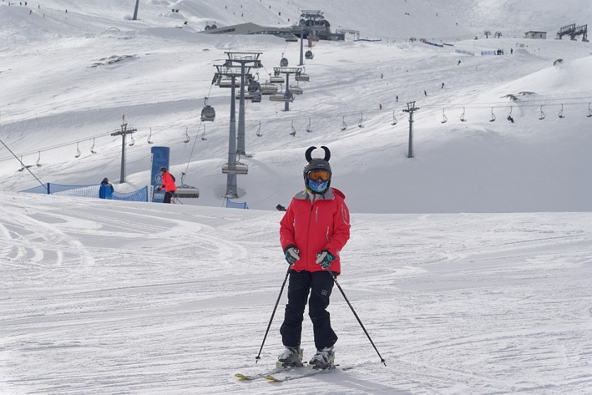 Skiing at the Kitzsteinhorn. Skiing. Kaprun. .