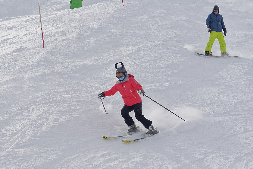 Skiing at the Kitzsteinhorn. Skiing. Kaprun. .