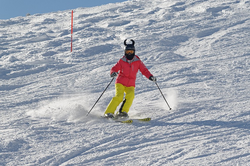 Skiing at the Kitzsteinhorn. Skiing. Kaprun. .