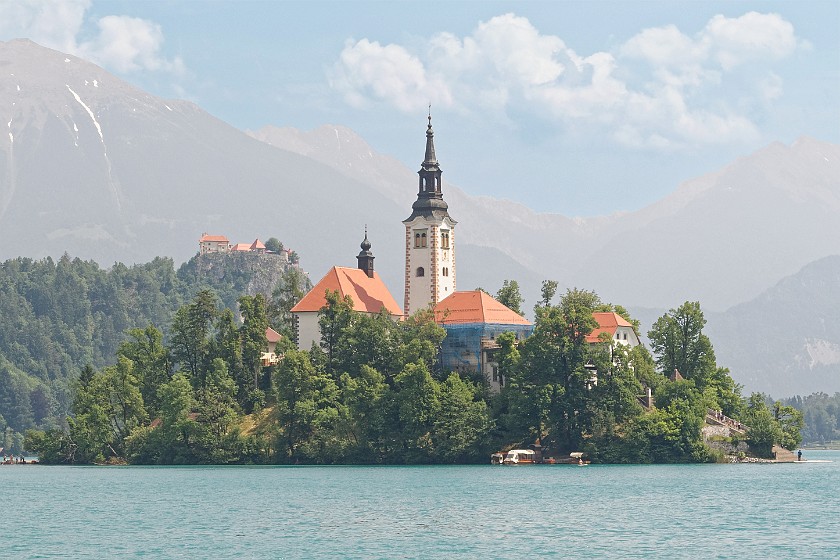 Lake Bled. Bled island. Bled. .