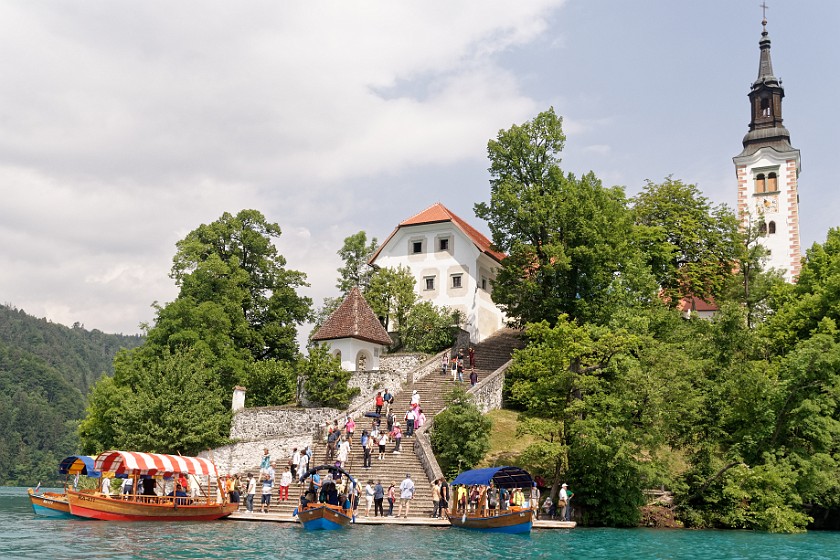 Lake Bled. Bled island. Bled. .