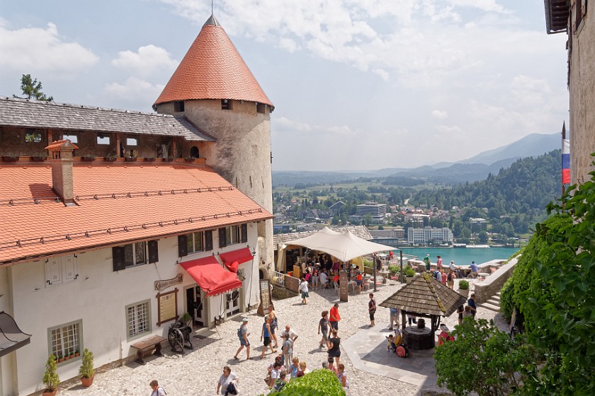 Lake Bled. Bled castle. Bled. .