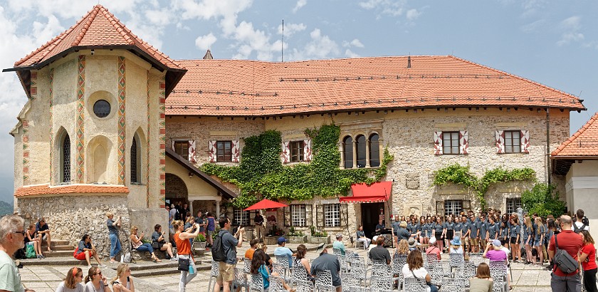 Lake Bled. Bled castle. Bled. .