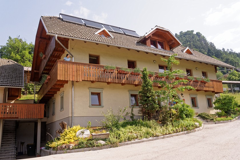 Farm Mulej. Main building. Bled. .