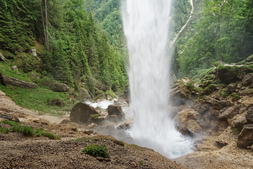 Waterfal Peričnik. Waterfall. new Mojstrana. .