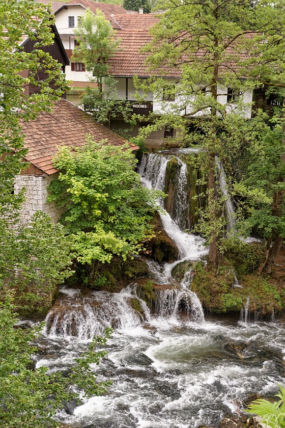 Rastoke. Historic mill. Slunj. .