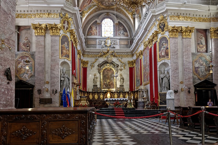Ljubljana. Ljubljana cathedral. Ljubljana. .