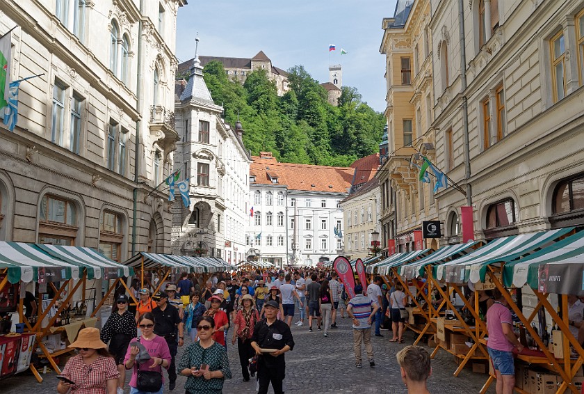 Ljubljana. Stritarjeva ulica. Ljubljana. .