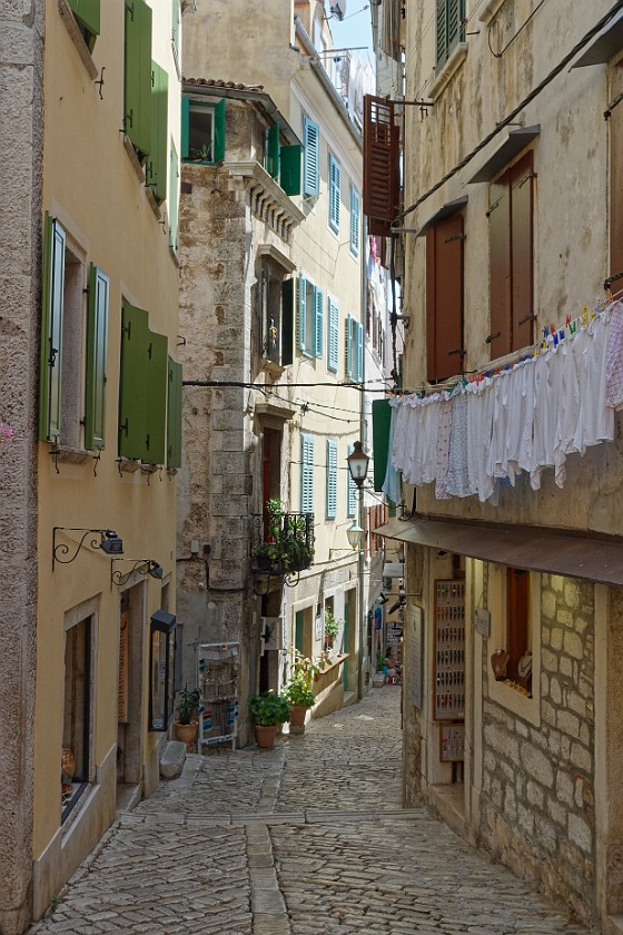 Rovinj. Narrow street. Rovinj. .