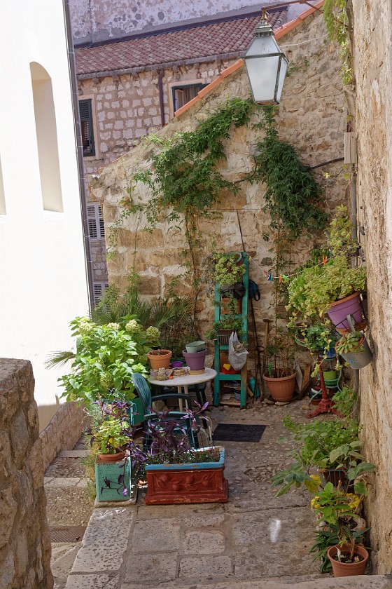 Dubrovnik. Narrow street. Dubrovnik. .