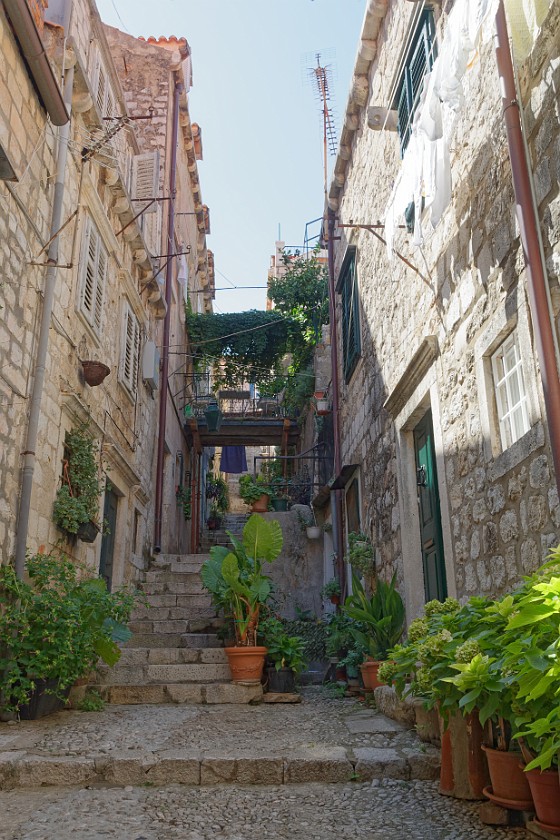 Dubrovnik. Narrow street. Dubrovnik. .