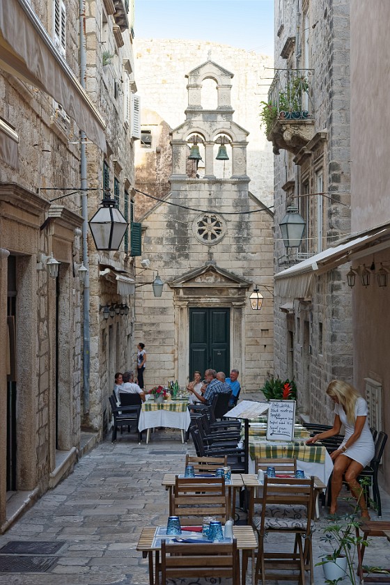 Dubrovnik. Tiny church. Dubrovnik. .