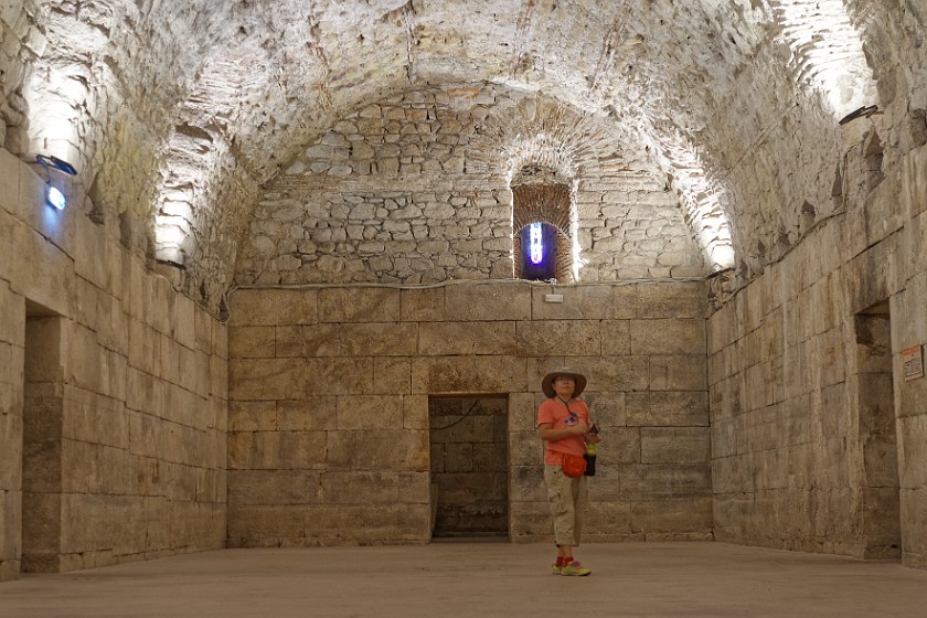 Split. Palace cellar. Split. .