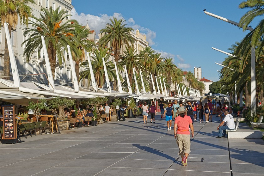 Split. Riva promenade. Split. .