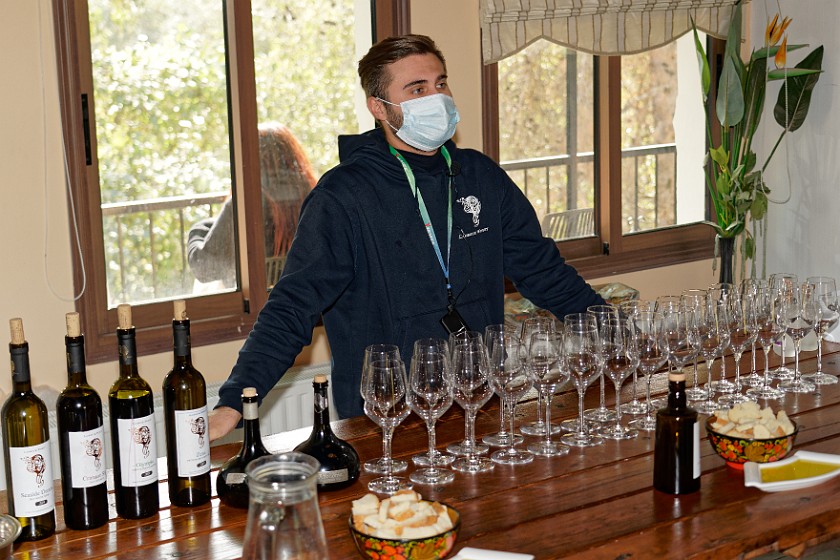 Lambouri Winery, Cyprus. Wine tasting. Kato Platres. .