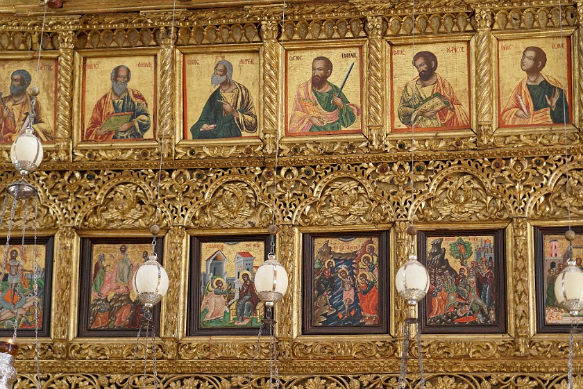 Omodos Village, Cyprus. Timios Stavros monastery. Omodos. .