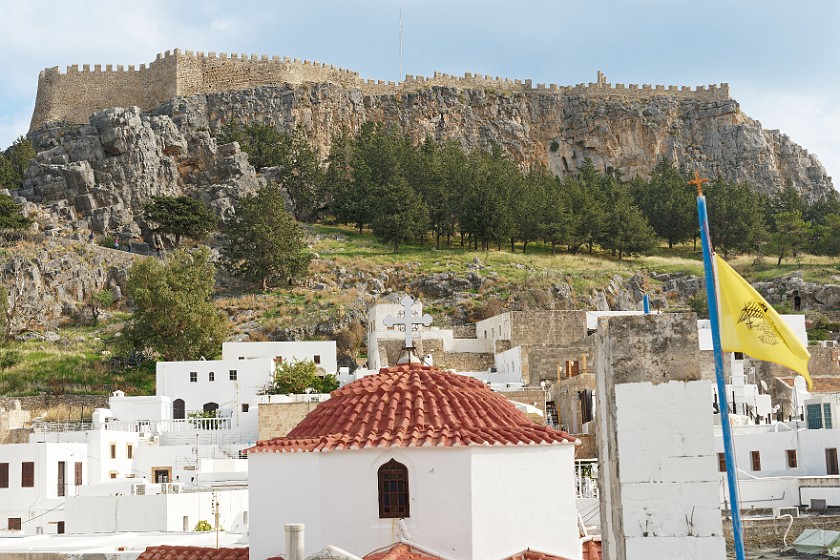 Lindos, Rhodes. Acropolis. Lindos. .