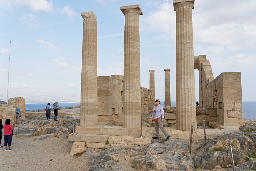 Lindos, Rhodes. Acropolis. Lindos. .
