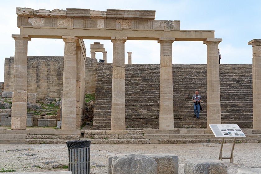 Lindos, Rhodes. Acropolis. Lindos. .