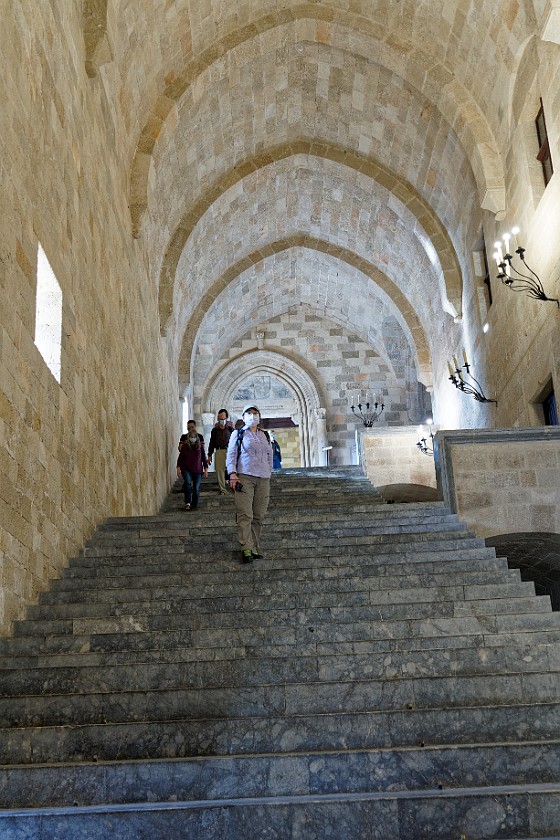 Rhodes Old Town. Palace of the Grand Master. Rhodes. .