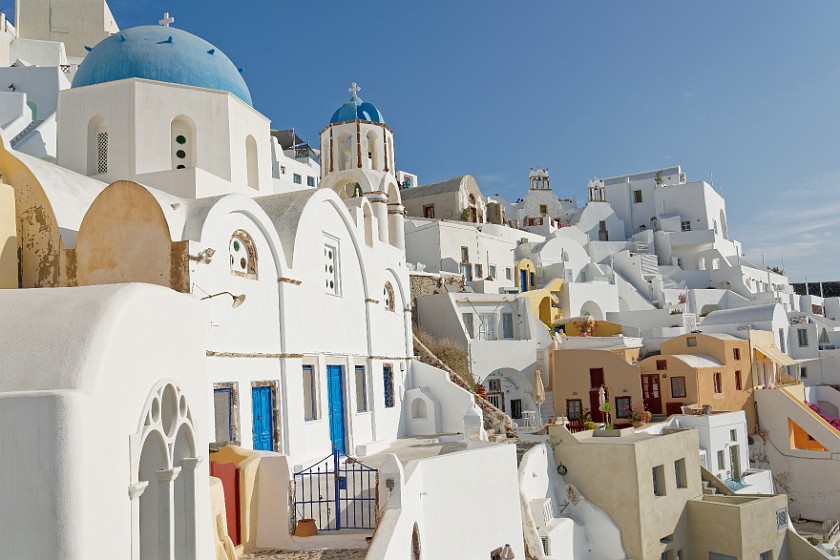 Oia, Santorini. Orthodox Church of Saint Spyridon. Oia. .