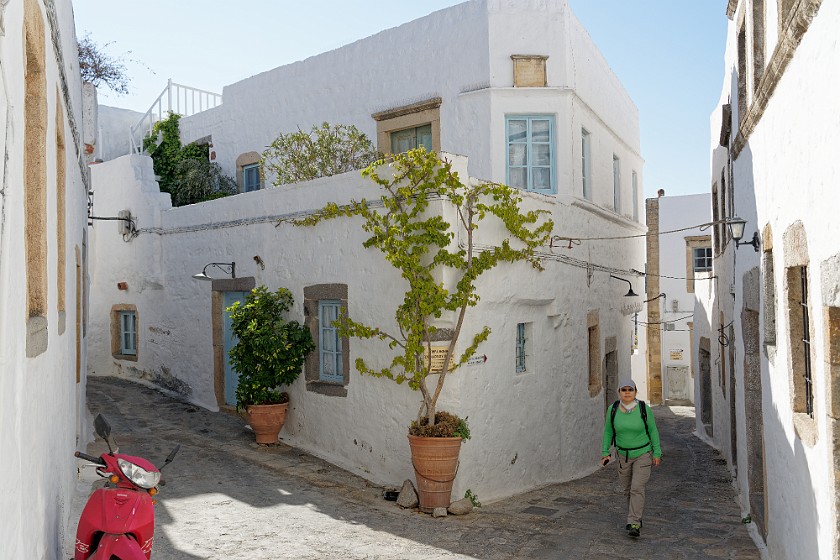 Hora, Patmos. Side street. Hora. .