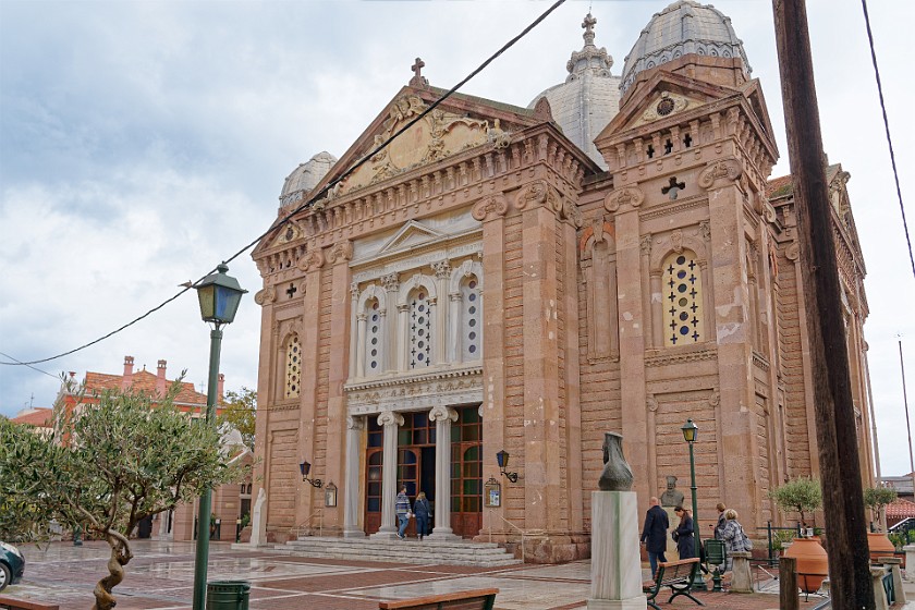 Mytilini, Lesbos. Church of St Therapon. Mytilini. .