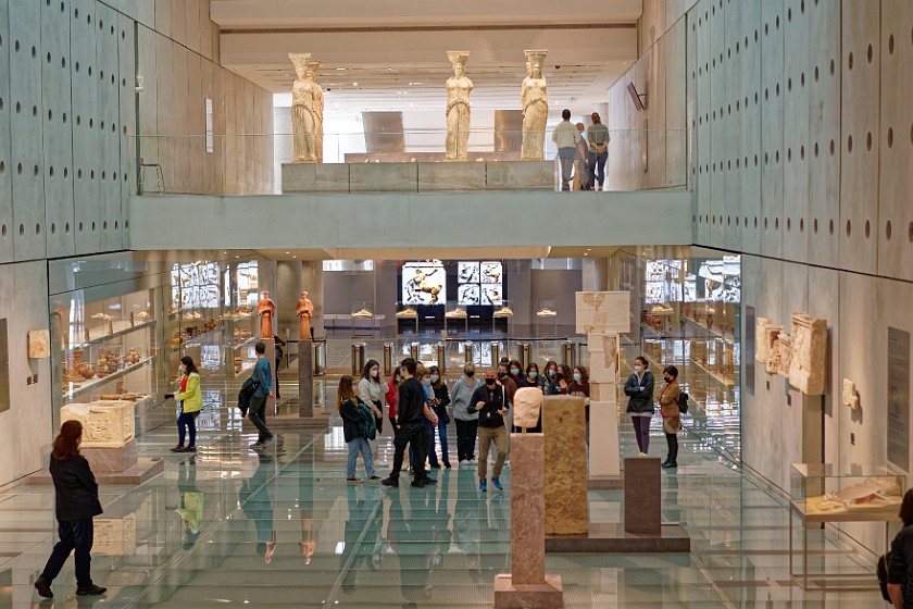 Acropolis Museum. Entry gallery. Athens. .