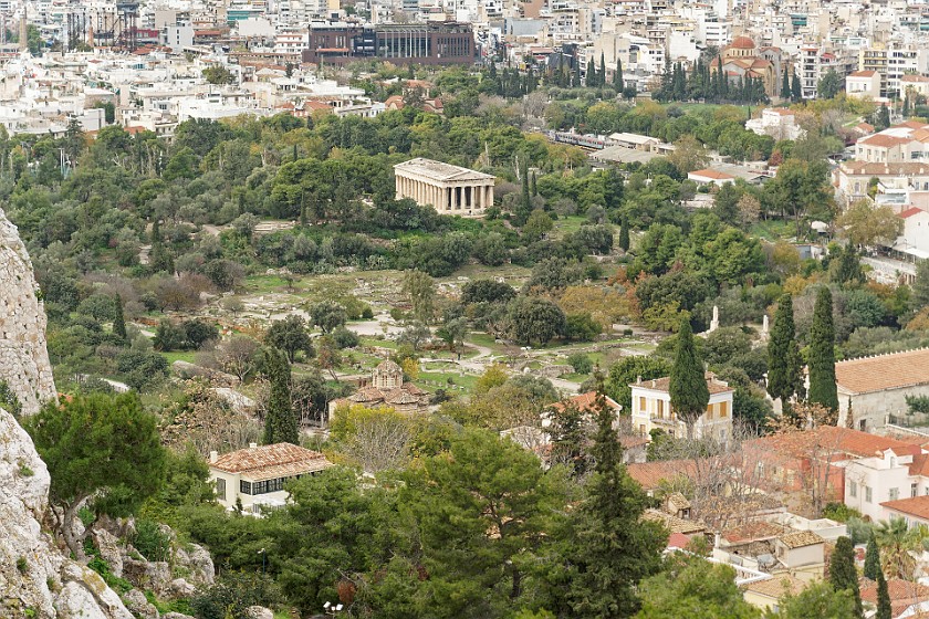Athens Classic Bike Tour. Ancient Agora. Athens. .