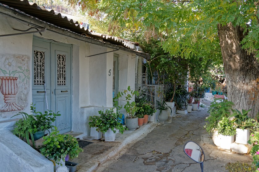 Athens Classic Bike Tour. Anafiotika. Athens. .