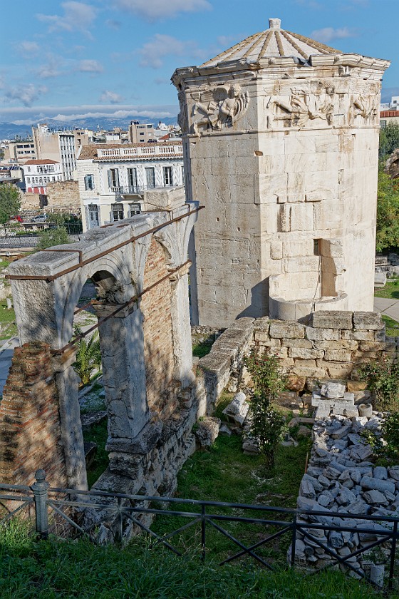 Athens Classic Bike Tour. Horologion of Andronikos Kyrrhestes. Athens. .