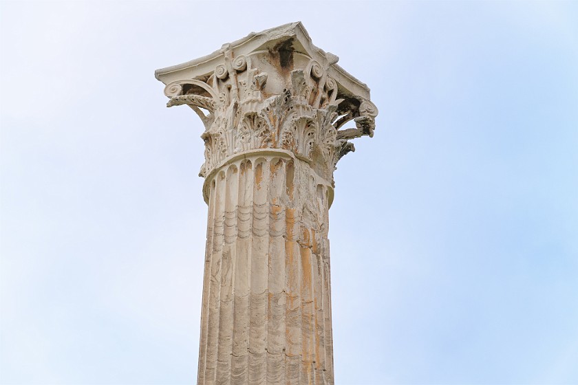 Athens Classic Bike Tour. Temple of Olympian Zeus. Athens. .